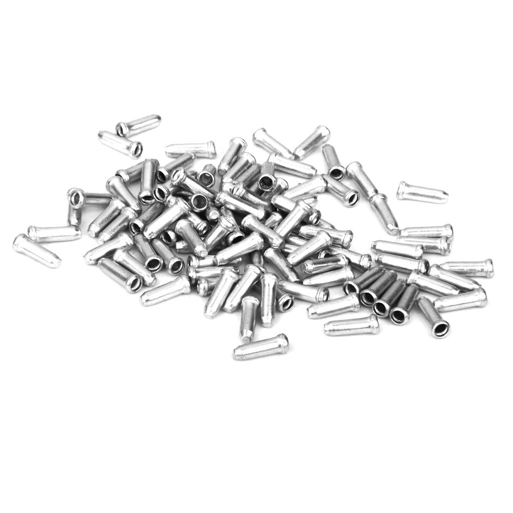 Mountain Biking Tips - Universal Bicycle Brake Cable Tip Aluminum