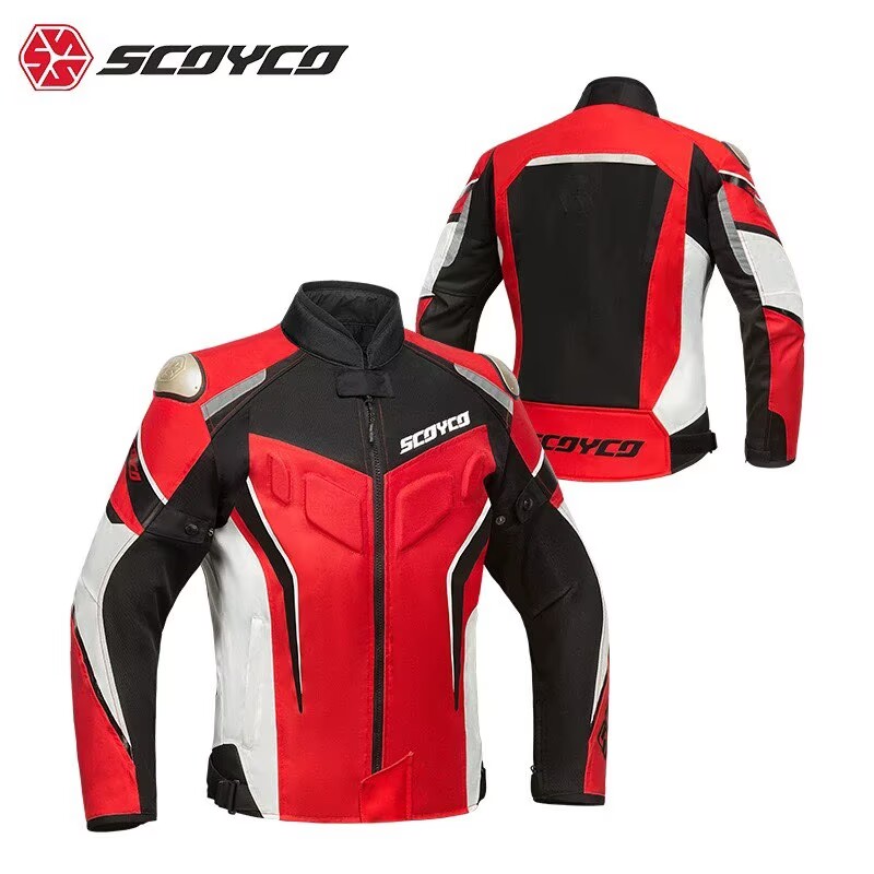 Mountain Biking Trails - SCOYCO Summer Ventilated Mesh CE Motorcycle