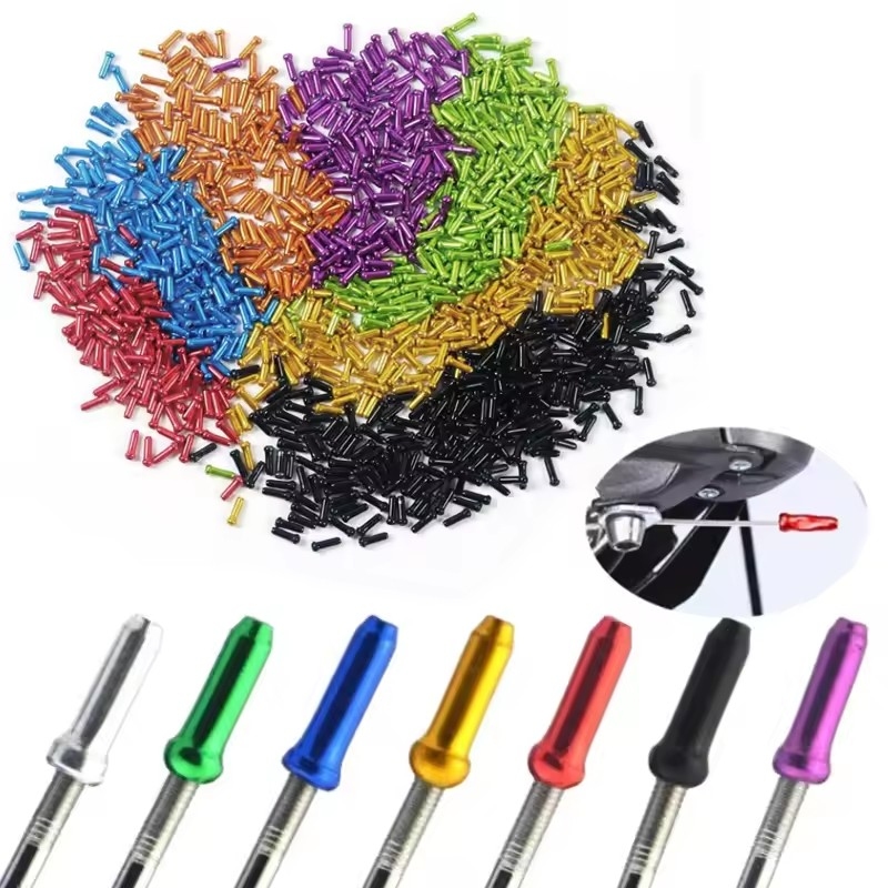 Mountain Biking Tips - 20/60Pcs Bike Inner Cable End Caps