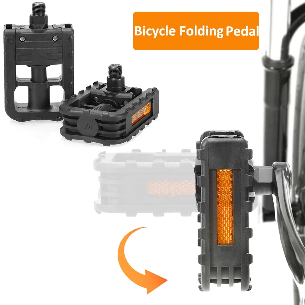 Pedal Platform Flat - Folding Bike Pedals Universal Foldable Pedal