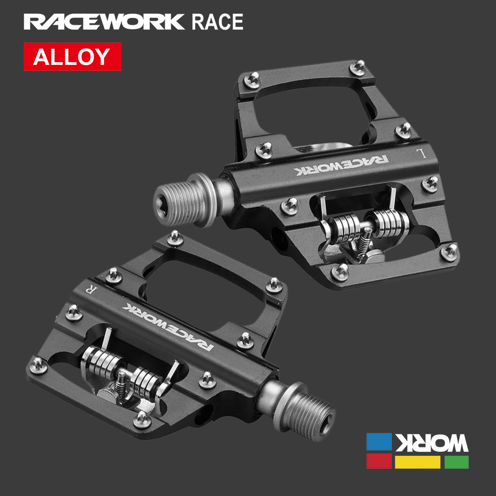 RACEWORK MTB Clipless Pedals S - Pedal Platform Flat ulasan dan harga