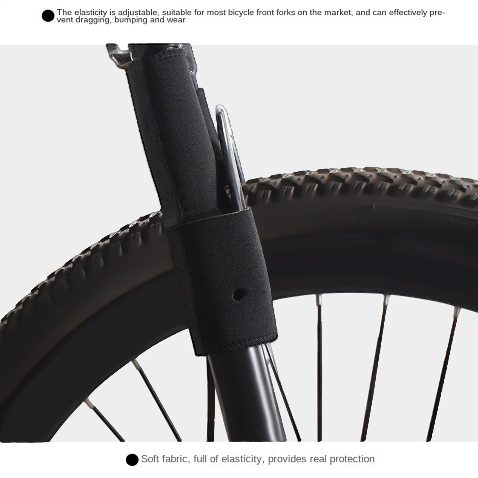 Bike Front Fork Protector Dust - Mountain Biking Trails ulasan dan harga