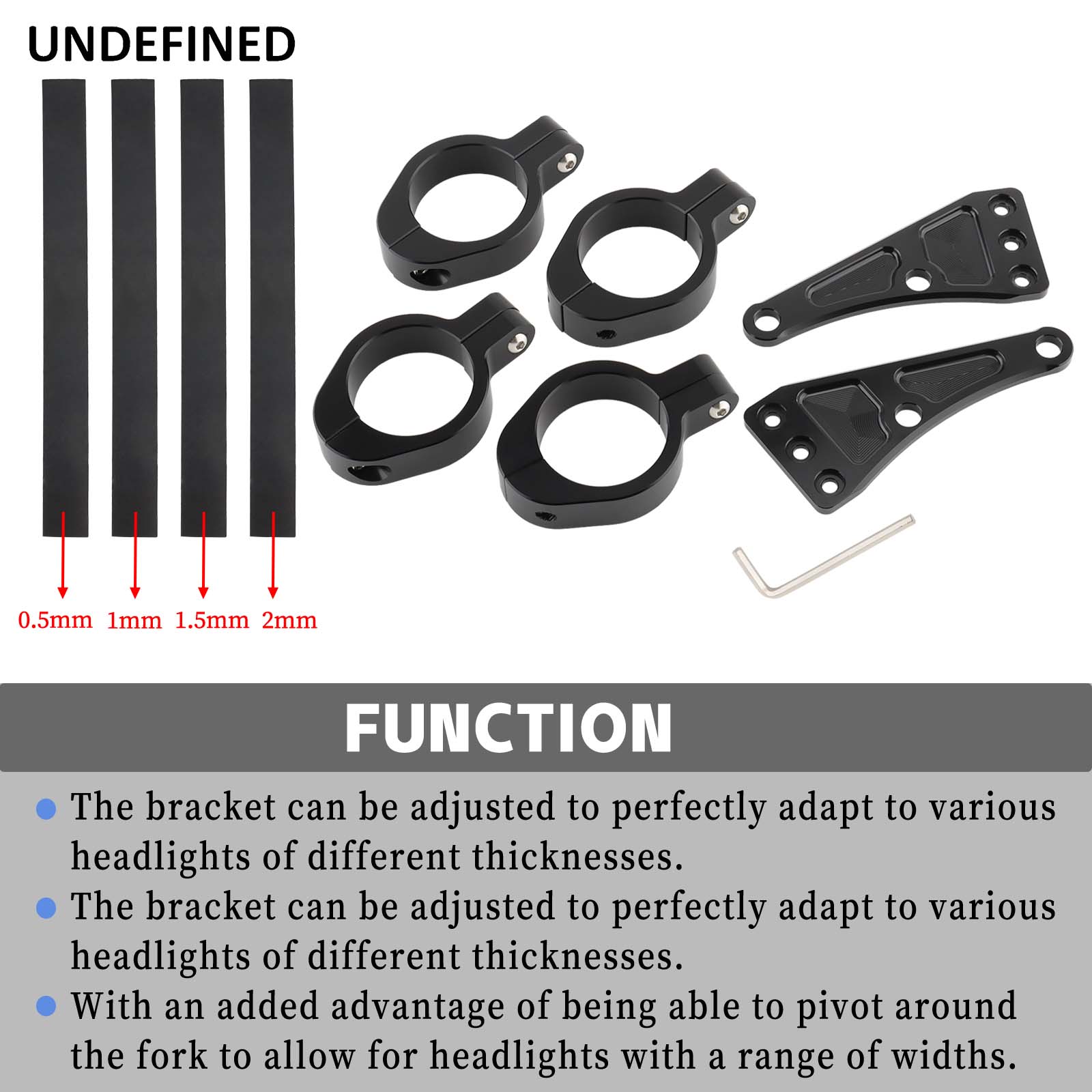 33mm-58mm Headlight Bracket Mo - Mountain Biking Extreme ulasan dan harga