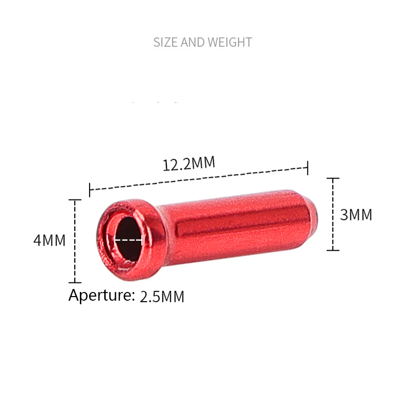 50pcs Bicycle Brake Wire End C - Mountain Biking Tips ulasan dan harga