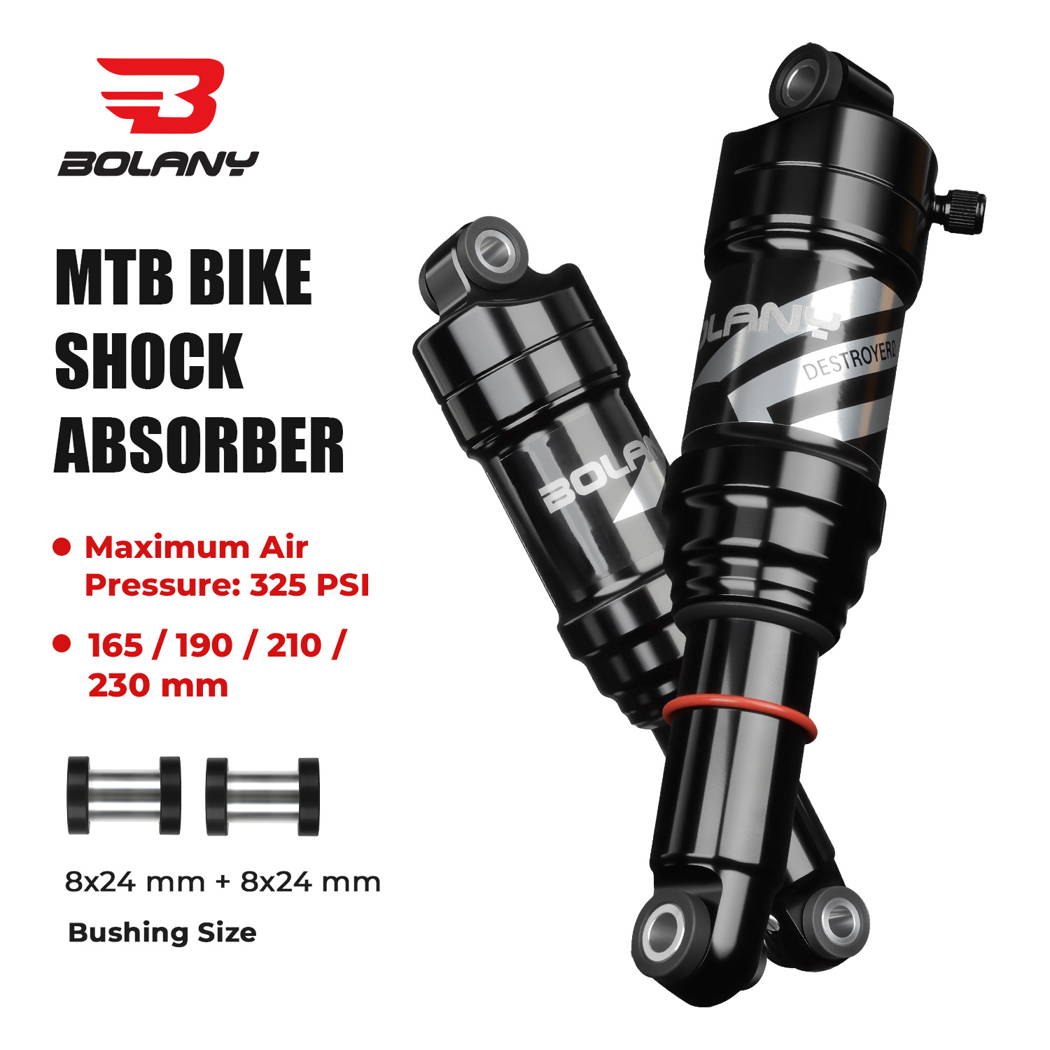 BOLANY Mountain Bike Air Rear  - Mountain Biking Trails ulasan dan harga