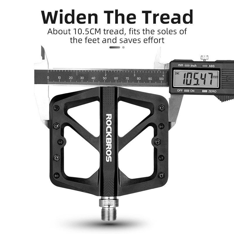 ROCKBROS Bike Pedals Bicycle U - Pedal Platform Flat ulasan dan harga