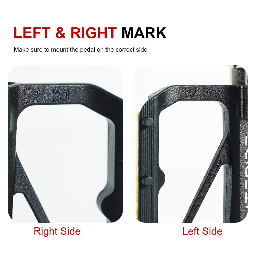LiteRide Flat Bike Pedals MTB  - Pedal Platform Flat ulasan dan harga