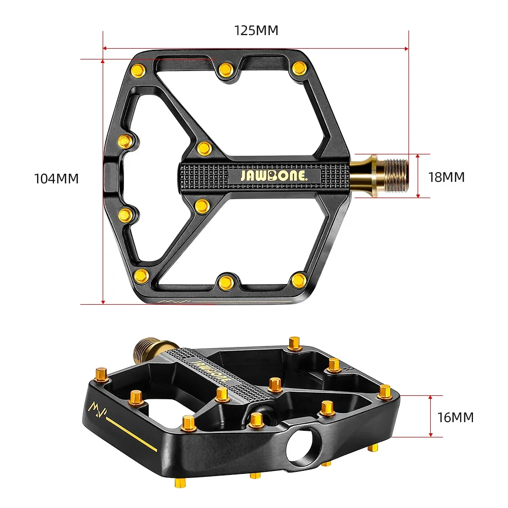 Jawbone MTB Bike Flat Pedals U - Pedal Platform Flat ulasan dan harga