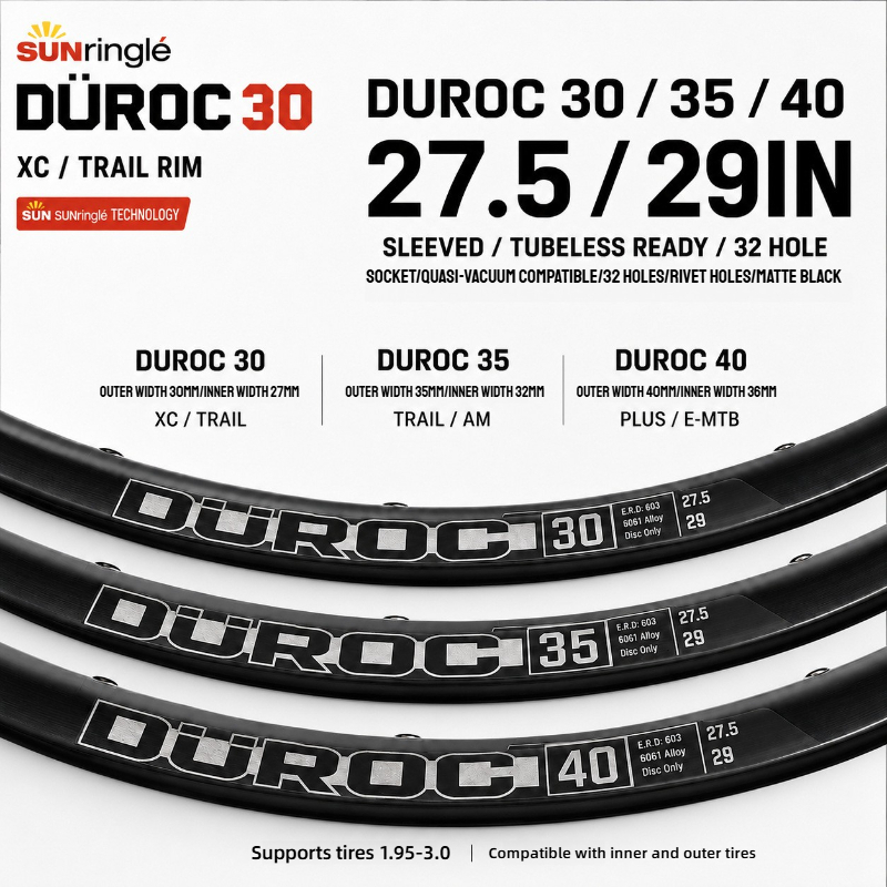 Sunringle DUROC 30 35 40 MTB R - Mountain Biking Trails ulasan dan harga
