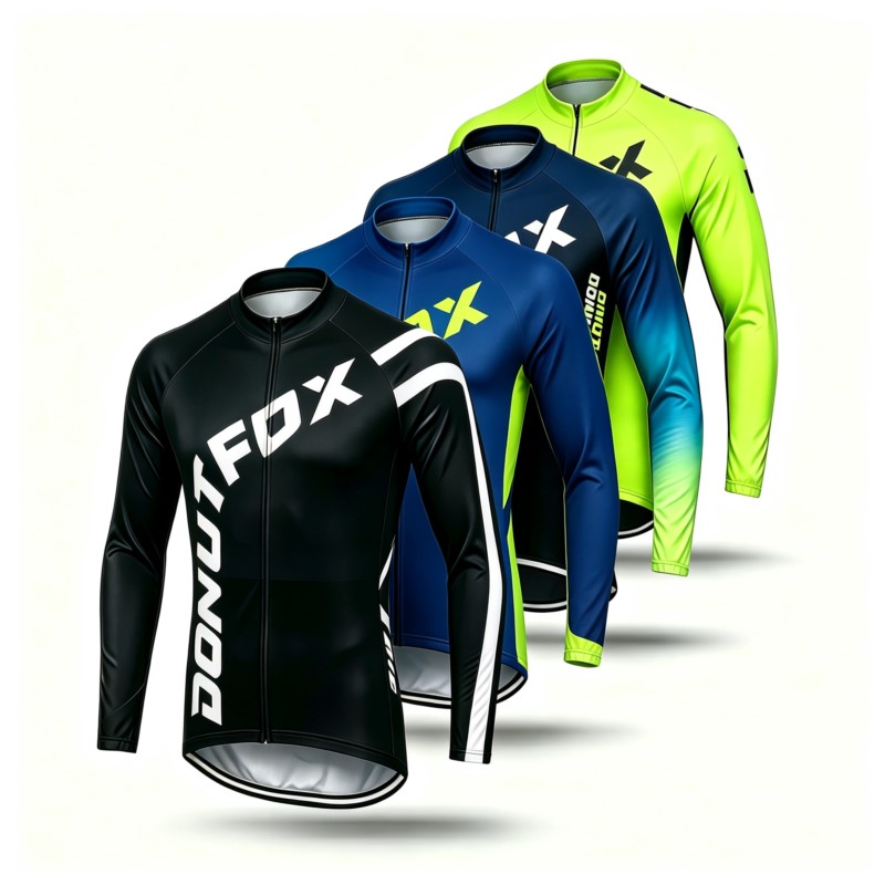 Men Long Sleeve MTB Jersey & C - Mountain Biking Shorts ulasan dan harga