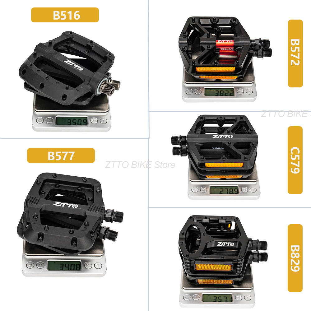 ZTTO Bicycle Pedals Nylon Peda - Pedal Platform Flat ulasan dan harga