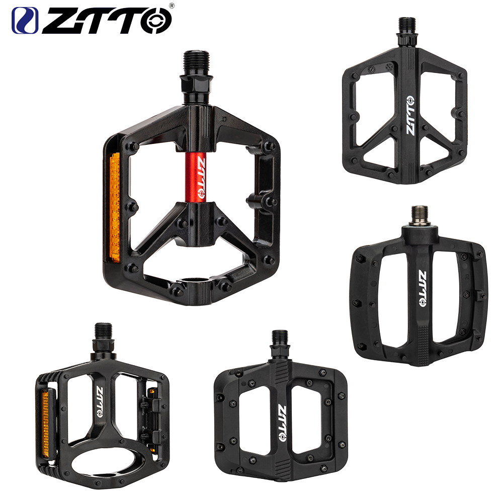ZTTO Bicycle Pedals Nylon Peda - Pedal Platform Flat ulasan dan harga