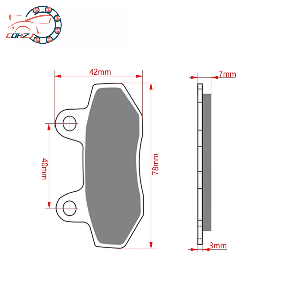 CQHZJ Motorcycle Front Brake P - Mountain Biking Shoes ulasan dan harga