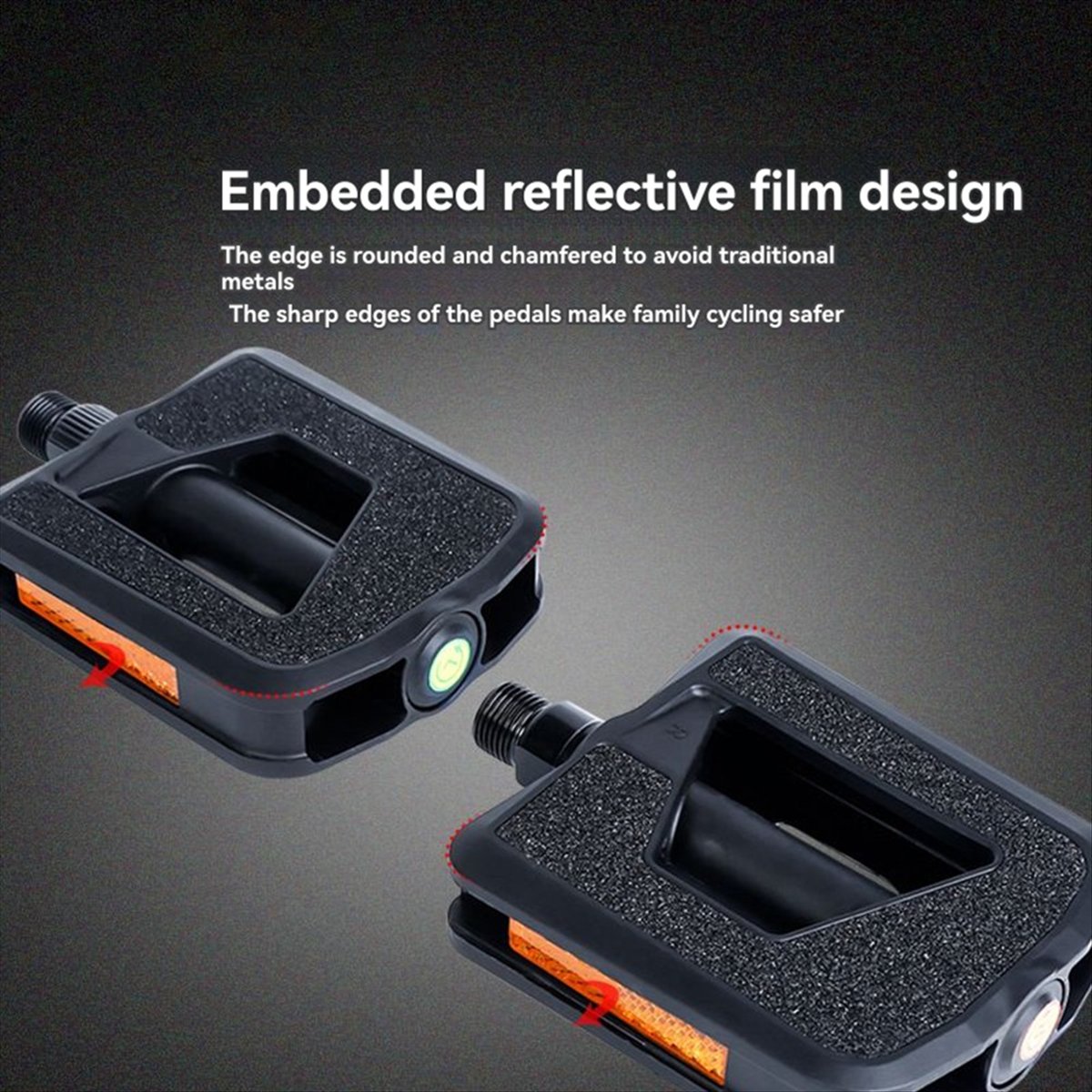X08A Road Bike Pedals with Ref - Pedal Platform Flat ulasan dan harga