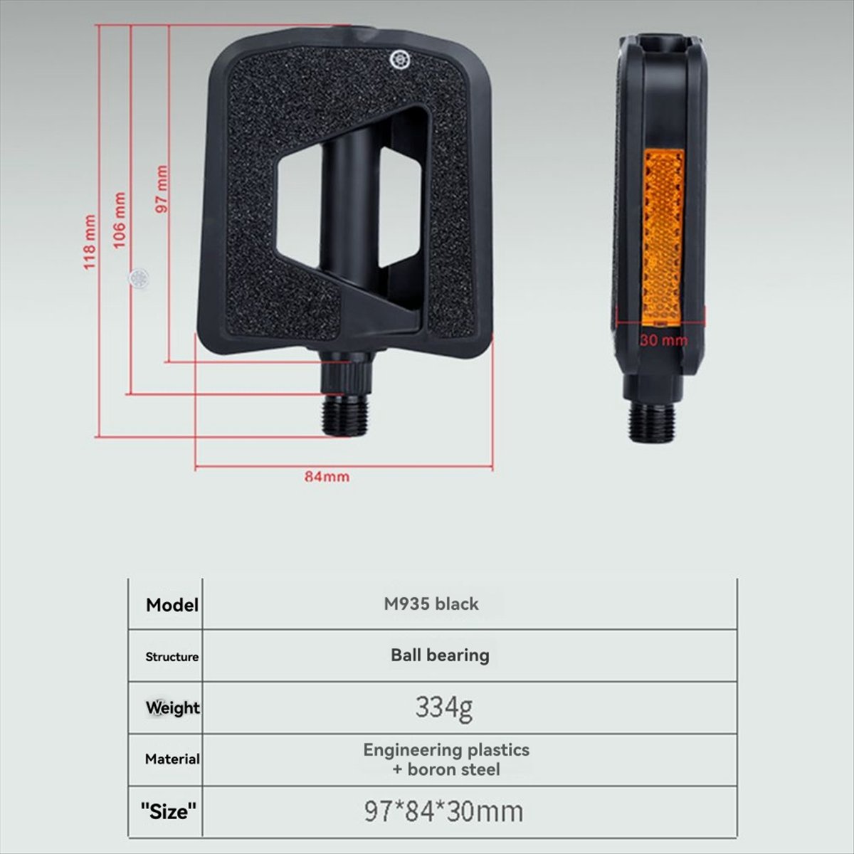 X08A Road Bike Pedals with Ref - Pedal Platform Flat ulasan dan harga