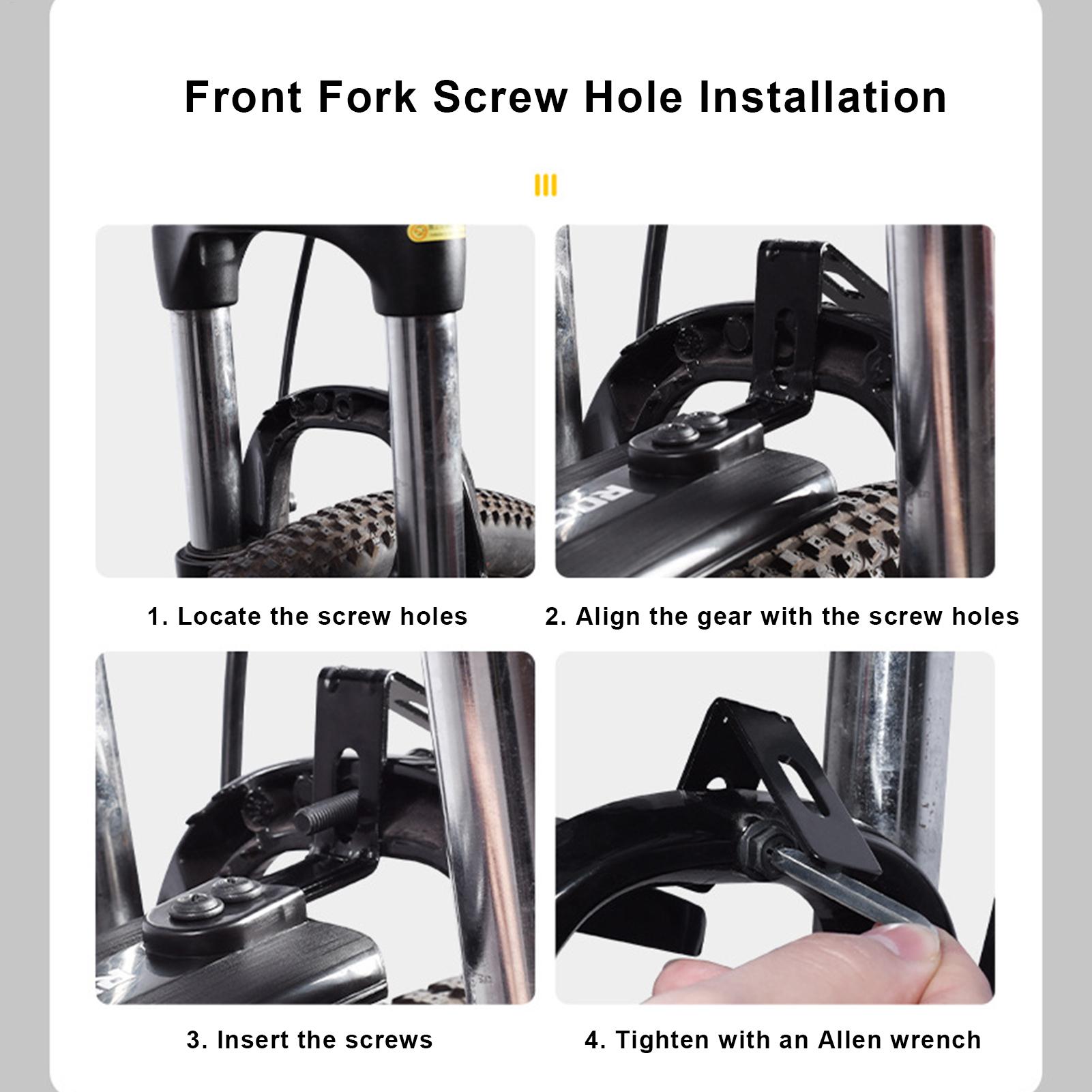 Bike Fenders Telescopic Bicycl - Mountain Biking Trails ulasan dan harga